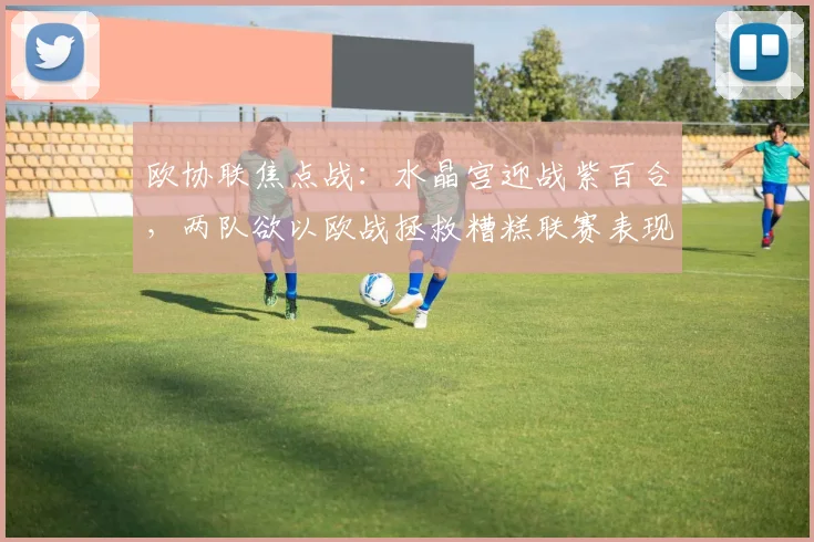 欧协联焦点战：水晶宫迎战紫百合，两队欲以欧战拯救糟糕联赛表现